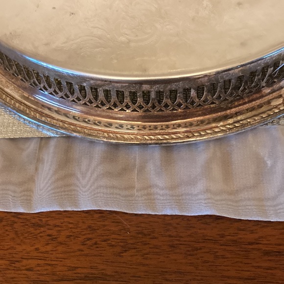 Vintage British Leonard Silver Tray - Picture 5 of 8